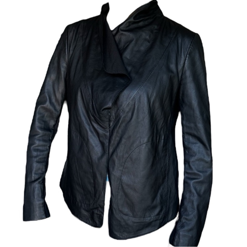 Lamb lather jacket pure DKNY , size S